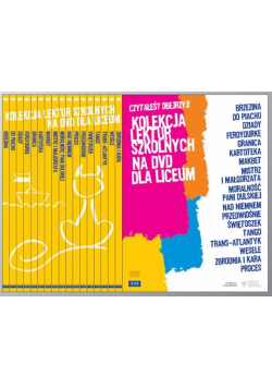 Kolekcja lektur szkolnych na DVD dla liceum - Box