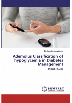 Ademolus Classification of hypoglycemia in Diabetes Management