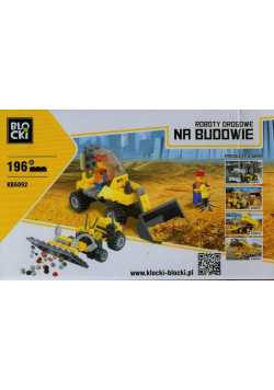 Klocki Blocki na budowie 196 elementów