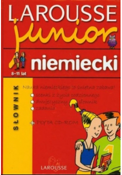 Słownik Junior niemiecki 8 do 11 lat z CD