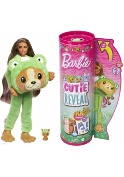 Barbie Color Reveal Lalka Piesek-Żaba HRK24
