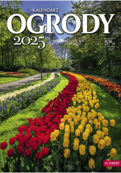 Kalendarz 2025 Ogrody A4 ścienny