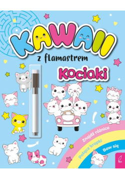 Kawaii z flamastrem Kociaki