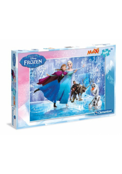 Puzzle Maxi Kraina Lodu Na łyżwach 100