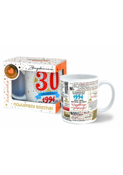 Kubek Premium Q Urodziny 30 (roczniki)