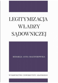 Legitymizacja władzy sądowniczej