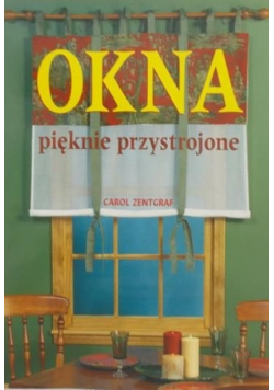 Okna pięknie przystrojone