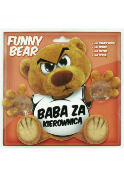 Funny Bear Baba Za Kierownicą