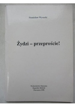 Żydzi przeproście!