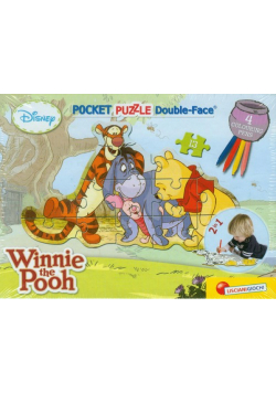 Winnie the Pooh Puzzle Dwustronne 2in1