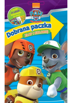 Dobrana Paczka Złap i koloruj Psi Patrol
