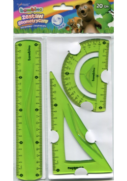 Zestaw geometryczny 3 części 20 cm Bambino flexi