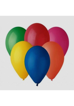 Balony Pastel G90 różnokolorowe 100 sztuk