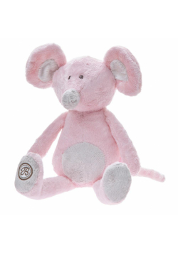 Myszka Lena różowa 20cm