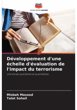 Développement d'une échelle d'évaluation de l'impact du terrorisme