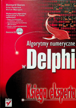Algorytmy numeryczne w Delphi Księga eksperta