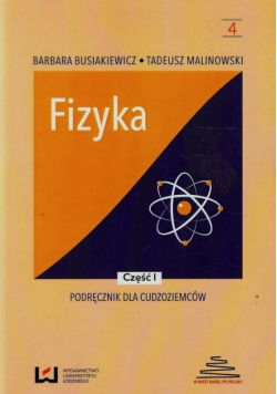 Fizyka. Podręcznik dla cudzoziemców. Część 1