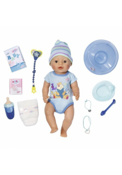 Lalka interaktywna Baby born chłopiec