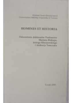 Homines et historia
