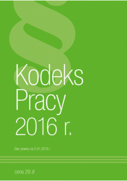 Kodeks Pracy 2016