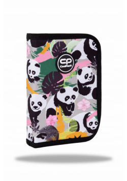 Piórnik 1-komorowy bez wyposażenia Coolpack Clipper Panda Gang