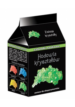Zabawki naukowe Zielone kryształy