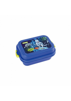 Lunch box plastikowy z przegródką Dino