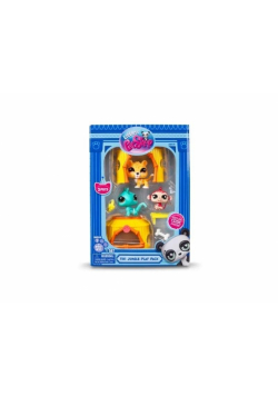 Littlest Pet Shop Zestaw Dżungla 3 figurki
