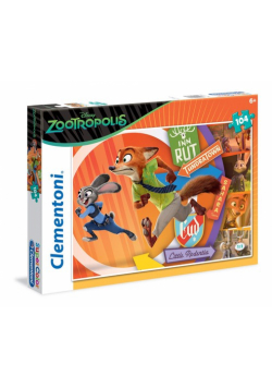Puzzle SuperColor Zootropolis 104