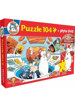 Puzzle 104 Było sobie życie Centrum Dowodzenia + płyta DVD