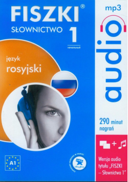 FISZKI audio Język rosyjski Słownictwo 1 CD