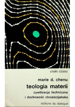 Teologia materii