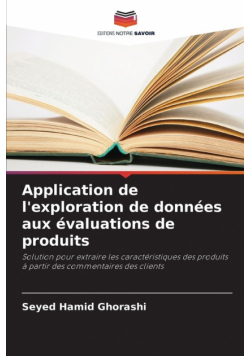 Application de l'exploration de données aux évaluations de produits