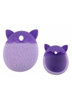 Etui case na Tamagotchi silikonowy fioletowy