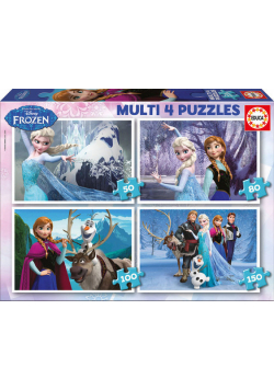 Puzzle Multi Kraina Lodu 50-80-100-150