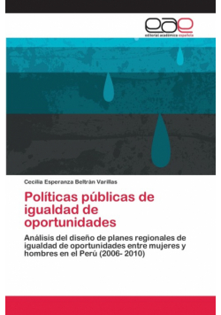 Políticas públicas de igualdad de oportunidades