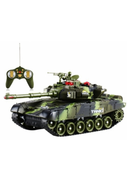 Czołg War Tank zdalnie sterowany leśny kamuflaż