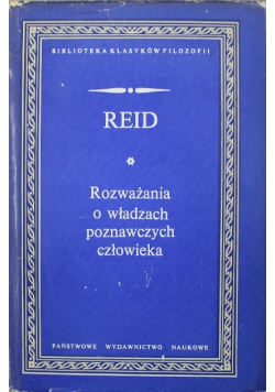 Rozważania o władzach poznawczych człowieka