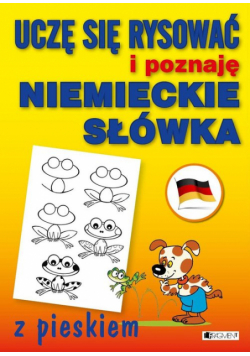 Uczę się rysować i poznaję niemieckie słówka z pieskiem