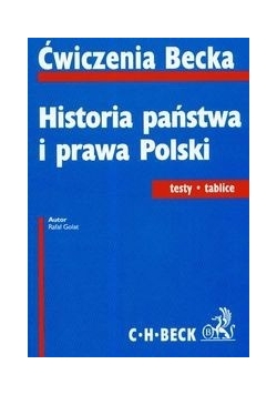 Historia państwa i prawa Polski testy tablice