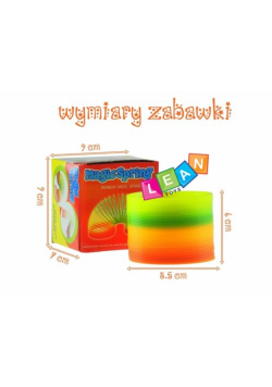 Magiczna tęczowa sprężyna MAGIC SPRING