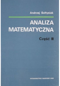 Analiza matematyczna