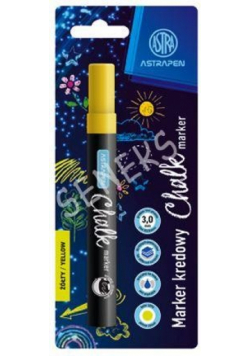 Marker kredowy okrągły Astrapen żółty