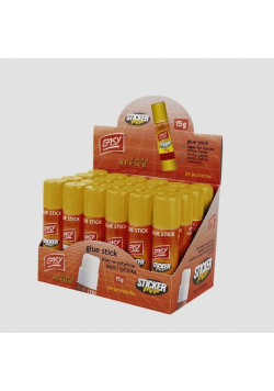 Klej w sztyfcie PVP 15g 24 sztuki