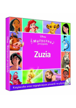 Muzyczne przygody Zuzia Książeczka z płytą CD