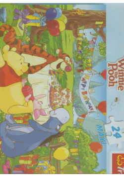 Puzzle 24 Maxi Winnie The Pooh Urodzinowe przyjęcie