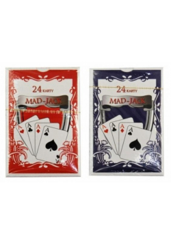 Karty do gry, talia 24 karty Mad-Jack MIX