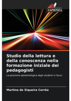 Studio della lettura e della conoscenza nella formazione iniziale dei pedagogisti
