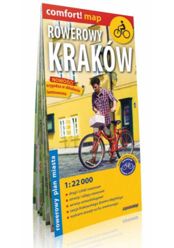 Rowerowy Kraków Rowerowy plan miasta 1:22 000