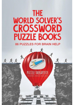 The World Solver's Crossword Puzzle Books | 86 Puzzles for Brain Help